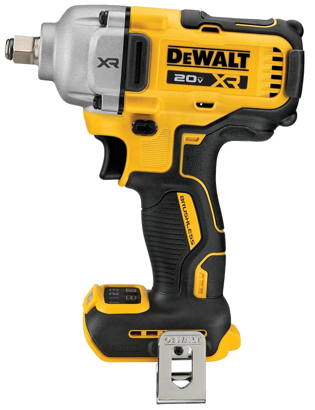 DEWALT DEWALT XR DCF891B Series Impact Wrench, Includes: (1) Belt Clip, Tool Only, 20 V, 1/2 in Drive, 3250 ipm, 1/EA TOOLS DEWALT