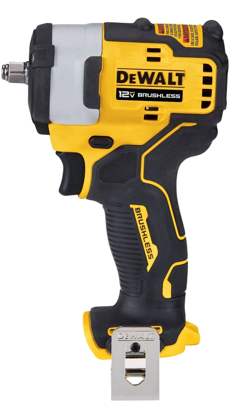 DEWALT DEWALT XTREME Series DCF903B Cordless Impact Wrench, Tool Only, 12 V, 3/8 in Drive, Hog Ring Drive, 0 to 3250 IPM