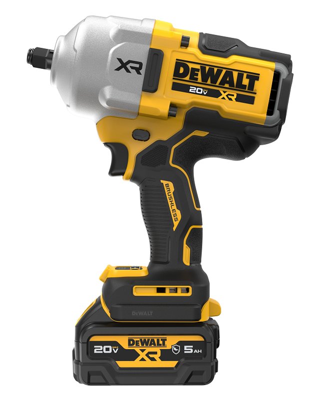DEWALT DEWALT 20V MAX XR DCF961GP1 Impact Wrench with Hog Ring Anvil Kit, Battery Included, 20 VDC, 5 Ah, 1/2 in Drive TOOLS DEWALT
