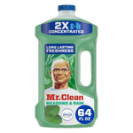MR. CLEAN Mr Clean 07256 Cleaner, 64 oz Bottle, Liquid, Febreze Meadows, Rain