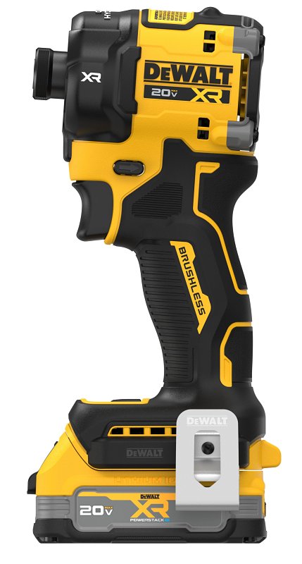 DEWALT DEWALT 20V MAX XR DCF870E1 Cordless Quiet Hydraulic Impact Driver Kit, Battery Included, 20 V, 1.7 Ah, 1/4 in Drive TOOLS DEWALT