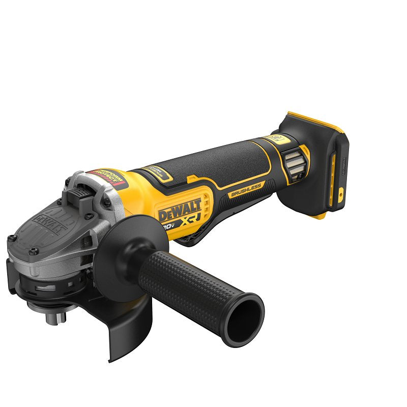 DEWALT DEWALT DCG410B Cordless Angle Grinder, Tool Only, 20 V, 4-1/2 to 5 in Dia Wheel, Adjustable Wheel, 9000 rpm Speed