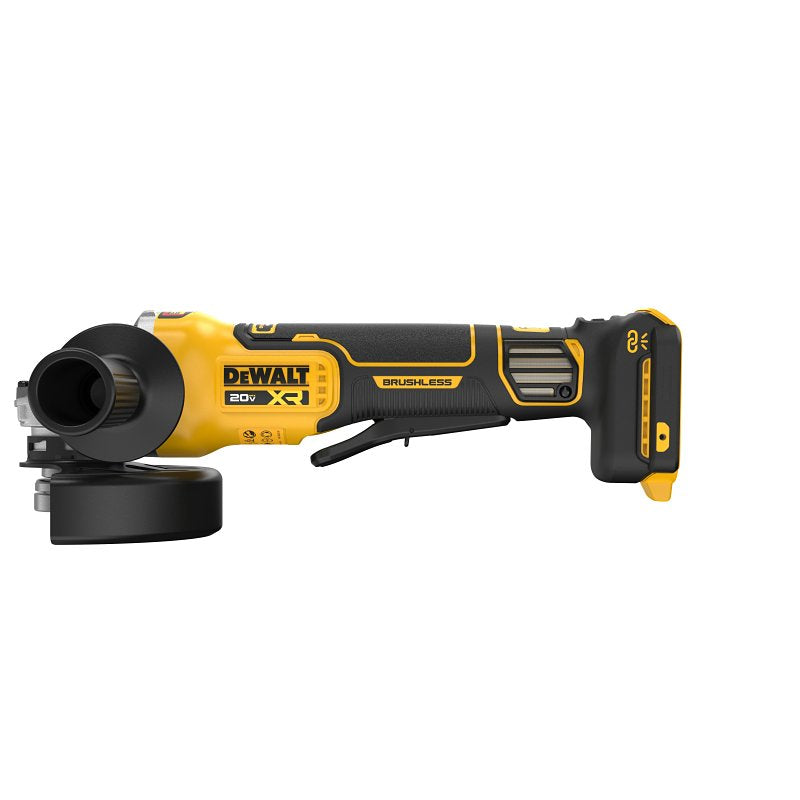 DEWALT DEWALT 20V MAX XR DCG411VSB Cordless Grinder, Tool Only, 20 V, 5/8 in Arbor, 4-1/2 to 5 in Dia Wheel, 9000 rpm Speed TOOLS DEWALT