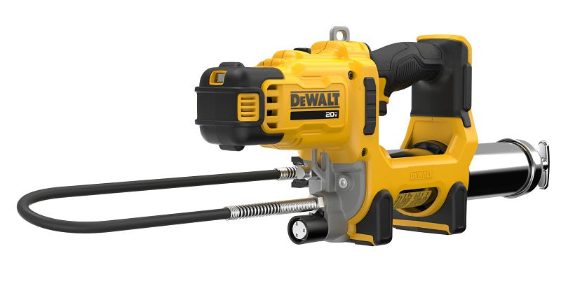 DEWALT DEWALT DCGG581B Cordless Grease Gun, Tool Only, 20 V, 14.5 oz Cartridge, 10,000 psi Operating, 2 -Speed, 47 in L Hose TOOLS DEWALT