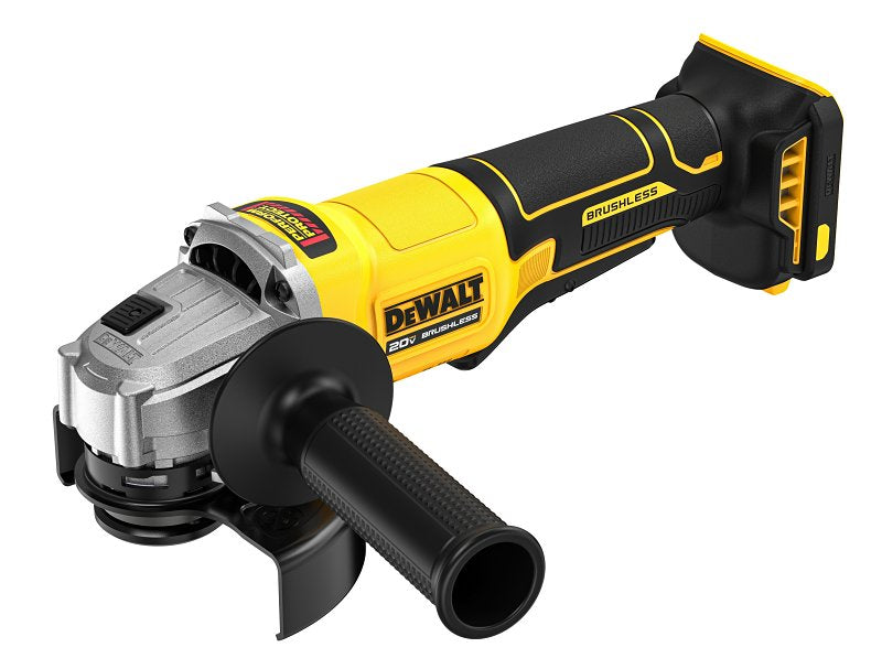 DEWALT DEWALT MAX DCG408B Cordless Angle Grinder, Tool Only, 20 V, 5/8 in Arbor, 4-1/2 in Dia Wheel, 9000 rpm Speed