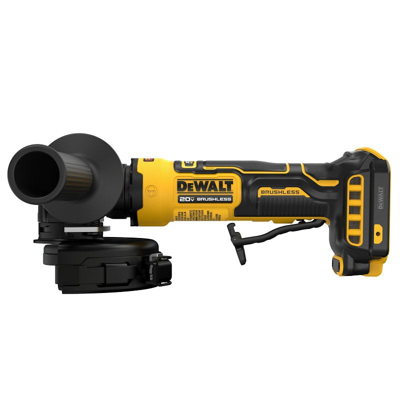 DEWALT DEWALT ATOMIC DCG402B Cordless Angle Grinder, Tool Only, 20 V, 7/8 in Arbor, 4-1/2 in Dia Wheel, Type 27 Wheel TOOLS DEWALT