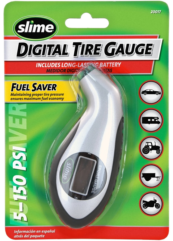 SLIME Slime 20017 Sport Tire Gauge, 5 to 150 psi AUTOMOTIVE SLIME