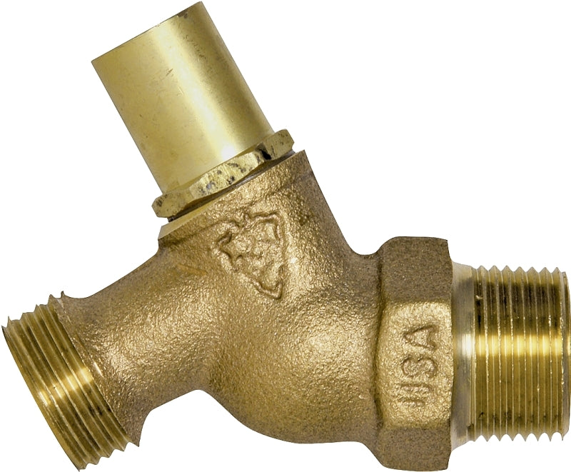 ARROWHEAD Arrowhead Brass 251LSLF Keyless Lockshield Hose Bibb, 1/2 x 3/4 in Connection, MIP x Male Hose, 8 to 9 gpm, Bronze Body PLUMBING, HEATING & VENTILATION ARROWHEAD