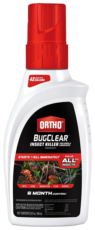 ORTHO Ortho 448705 Insect Killer, Liquid, Spray Application, 32 oz Bottle