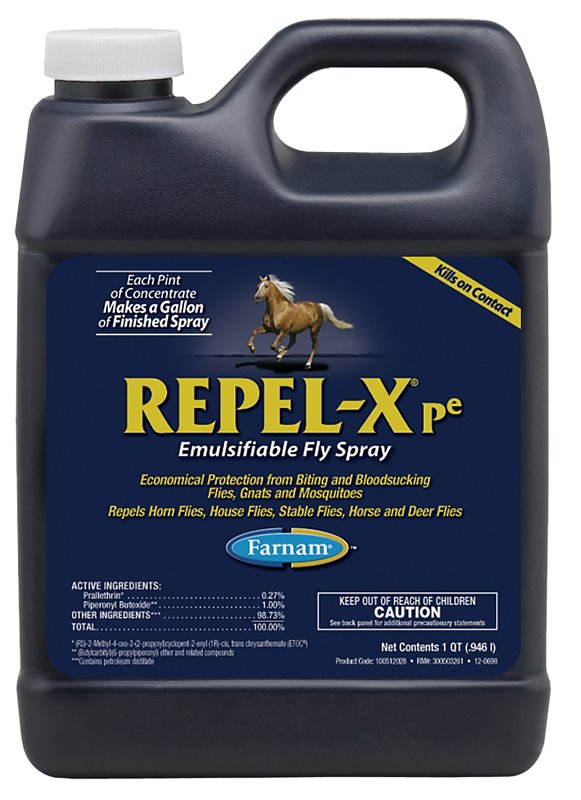 FARNAM Farnam Repel-X 100512028 Emulsifiable Fly Spray, 32 oz Bottle HARDWARE & FARM SUPPLIES FARNAM