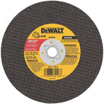 DEWALT DEWALT DW3508 Abrasive Saw Blade, 6-1/2 in Dia, 1/8 in Thick, 5/8 in Arbor, Aluminum Oxide Abrasive TOOLS DEWALT