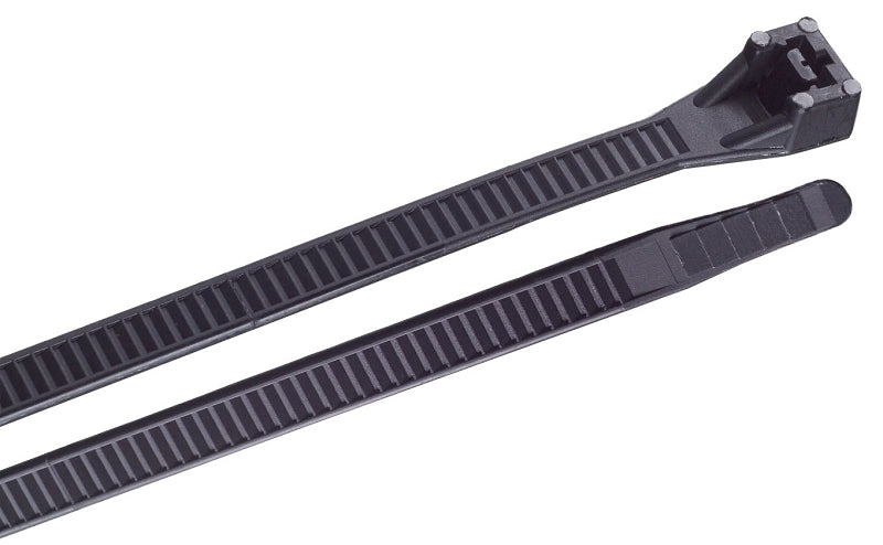 GB Gardner Bender 45-524UVBSP Cable Tie, 6/6 Nylon, Black, 24 in L ELECTRICAL GB