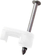GB Gardner Bender PSW-160 Cable Staple, 3/16 in W Crown, Polyethylene, Zinc-Plated ELECTRICAL GB