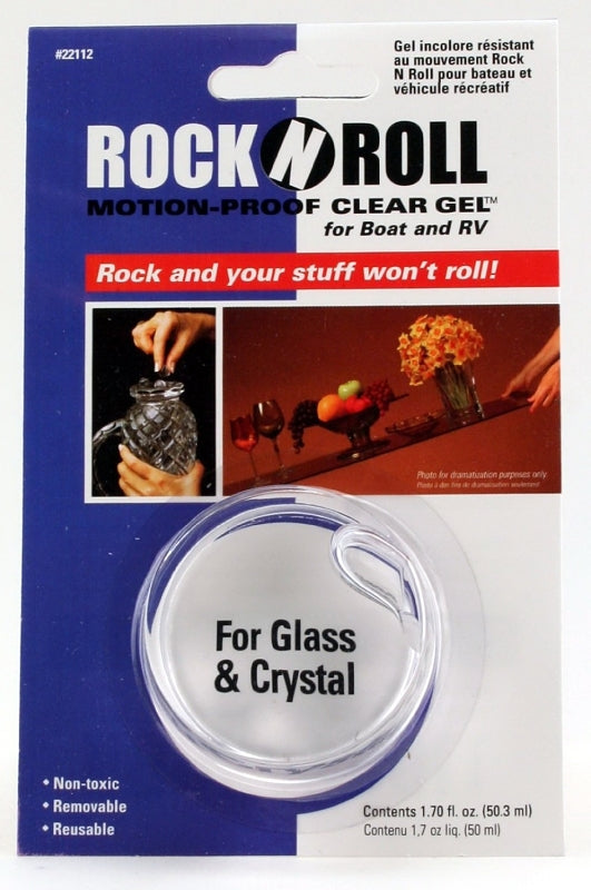 READY AMERICA Ready America Rock N Roll 22112 Adhesive Putty, Clear, 1.7 oz