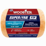 WOOSTER BRUSH Wooster RR923-4 Roller Cover, 3/8 in Thick Nap, 4 in L, Fabric Cover, Lager PAINT WOOSTER BRUSH