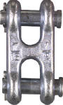 ASSA ABLOY AMERICAS RESIDENTIALI NC Double Clevis Connecting Link, Zinc, 1/2 In. HARDWARE & FARM SUPPLIES ASSA ABLOY AMERICAS RESIDENTIALI NC
