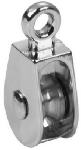 CAMPBELL CHAIN Campbell T7655100N Rope Pulley, 30 lb Working Load, Nickel HARDWARE & FARM SUPPLIES CAMPBELL CHAIN