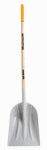 TRUE TEMPER True Temper 1680100 Grain Scoop, 14-3/4 in W Blade, 18-3/4 in L Blade, Poly Blade, Hardwood Handle, 64 in OAL LAWN & GARDEN TRUE TEMPER
