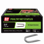 PRIMESOURCE BUILDING PROD. GR 3/4 In. 14 ga Hot Galvanized Fence Staple (365-Count, 1 Lb.) HARDWARE & FARM SUPPLIES PRIMESOURCE BUILDING PROD.