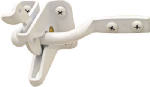 ASSA ABLOY AMERICAS RESIDENTIALI NC White Automatic Gate Latch HARDWARE & FARM SUPPLIES ASSA ABLOY AMERICAS RESIDENTIALI NC