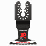 FREUD Bi-Metal Oscillating Tool Clean Wood Blade, Universal Fit, 2-1/2-In.