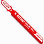 FREUD T-Shank Jigsaw Blade, Carbide Grit, For Cermaic & Glass, 3-1/4-In.