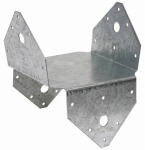 SIMPSON STRONG-TIE Simpson Strong-Tie BC Series BC6 Post Cap, 1185 lb Uplift, 1825 lb Lateral, Steel, Galvanized, 1/PK HARDWARE & FARM SUPPLIES SIMPSON STRONG-TIE