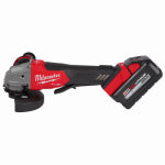 MILWAUKEE ELECTRIC TOOL CORP M18 18-Volt Cordless Angle Grinder Kit with Paddle Switch, Brushless Motor, 4-1/2 /5 In., Battery & Charger TOOLS MILWAUKEE ELECTRIC TOOL CORP