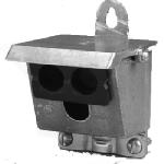 HALEX/SCOTT FETZER Oval Service Cable Cap, Fits 1/0 To 4/0 ELECTRICAL HALEX/SCOTT FETZER