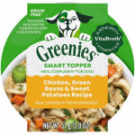AMERICAN DISTRIBUTION & MFG Smart Topper Wet Dog Food Topper, High Protein Chicken, Green Beans & Sweet Potatoes, 2 oz.
