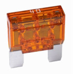 BUSSMANN Bussmann BP/ATC-40-RP Automotive Fuse, 1 kA Interrupt, Blade Fuse, 32 VDC, Orange AUTOMOTIVE BUSSMANN