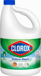 CLOROX Clorox ProResults 32437 Outdoor Bleach, 121 oz, Liquid, Bleach, Pale Yellow PAINT CLOROX