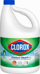 CLOROX Clorox ProResults 32437 Outdoor Bleach, 121 oz, Liquid, Bleach, Pale Yellow CLEANING & JANITORIAL SUPPLIES CLOROX   