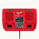 MILWAUKEE ELECTRIC TOOL CORP M18 Dual Bay Simultaneous Rapid Battery Charger TOOLS MILWAUKEE ELECTRIC TOOL CORP