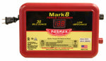 PARKER MC CRORY MFG CO Mark 8 Electric Fence Charger, 30-Mile, Low Impedance, Plug-In, 110-120-Volt