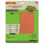 GATOR Gator 4461 Sanding Sheet, 11 in L, 9 in W, Garnet Abrasive, Paper Backing PAINT GATOR