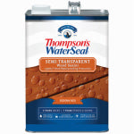 THOMPSON'S WATERSEAL Thompson's WaterSeal TH.092401-16 Wood Sealer, Semi-Transparent, Liquid, Sedona Red, 1 gal PAINT THOMPSON'S WATERSEAL