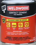 DAP GLOBAL INC Weldwood Original Contact Cement, Pint