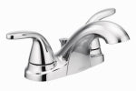 MOEN Moen Adler Series WS84403 Bathroom Faucet, 1.2 gpm, 2-Faucet Handle, 3-Faucet Hole, Metal, Chrome Plated, Lever Handle PLUMBING, HEATING & VENTILATION MOEN   