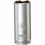 DEWALT DEWALT DWMT88988OSP Drive Hand Socket, 9/16 in Socket, 3/8 in Drive, 6-Point, Steel, Polished Chrome Vanadium TOOLS DEWALT