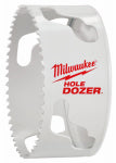 MILWAUKEE Milwaukee 49-56-0217 Hole Saw, 4-1/8 in Dia, 1-5/8 in D Cutting, 5/8-18 Arbor, Bi-Metal Cutting Edge TOOLS MILWAUKEE