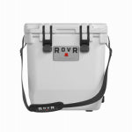 ROVR PRODUCTS CoolR 25 Quart Hard Cooler with Shoulder Strap (POWDER) OUTDOOR LIVING & POWER EQUIPMENT ROVR PRODUCTS