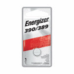 ENERGIZER BATTERY Energizer 389BPZ Coin Cell Battery, 1.5 V Battery, 52 mAh, 389 Battery, Silver Oxide ELECTRICAL ENERGIZER BATTERY