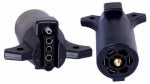 URIAH PRODUCTS RV Trailer Connector Adapter, 7-Way to 5-Flat