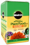 MIRACLE-GRO Miracle-Gro 3000992 Dry Plant Food, 8 oz Box, Solid, 24-8-16 N-P-K Ratio LAWN & GARDEN MIRACLE-GRO   