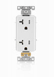 LEVITON MFG CO WH 20ATAMPR DPLX OUTLET ELECTRICAL LEVITON MFG CO