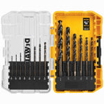DEWALT DEWALT DW1162 Drill Bit Set, 14-Piece, Steel, Black Oxide TOOLS DEWALT