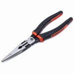 CRESCENT Crescent Z2 K9 Series Z6548CG Plier, 8-1/2 in OAL, 11 AWG Cutting Capacity, 2 in Jaw Opening, Black/Rawhide Handle TOOLS CRESCENT   