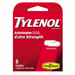MIDWEST DISTRIBUTION Tylenol Extra Strength Pain Reliever, 6-Ct.