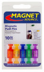 MASTER MAGNETICS Push Pin Magnets, 10-Ct.